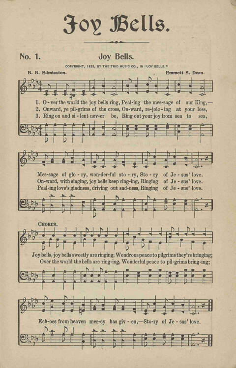 Joy Bells: for Christian work and worship page 3