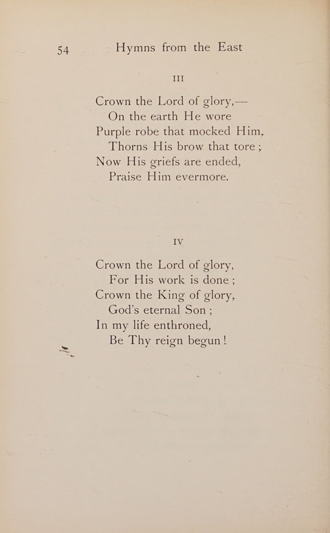 Hymns from the East page 54