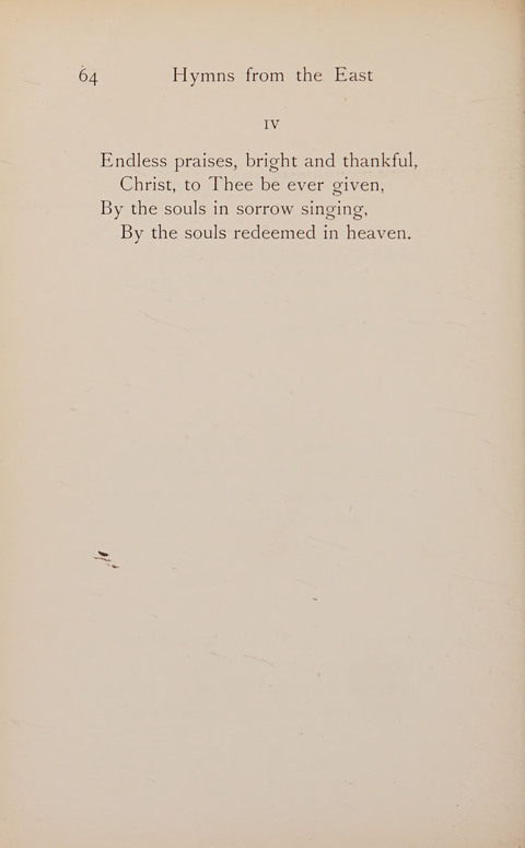 Hymns from the East page 64