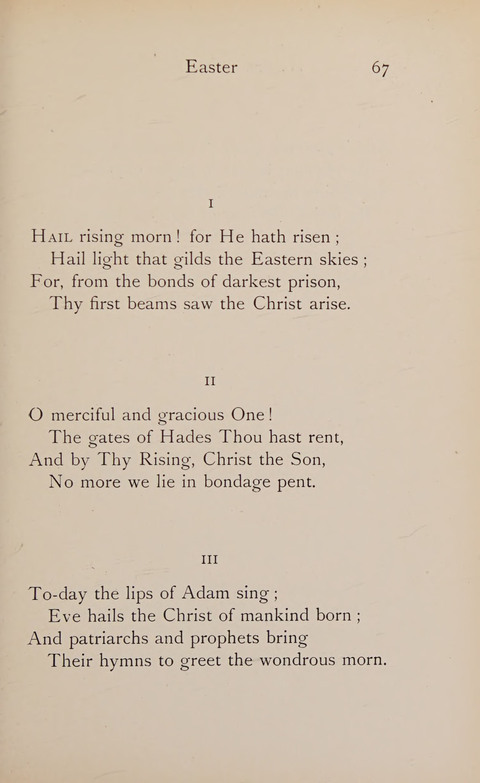 Hymns from the East page 67