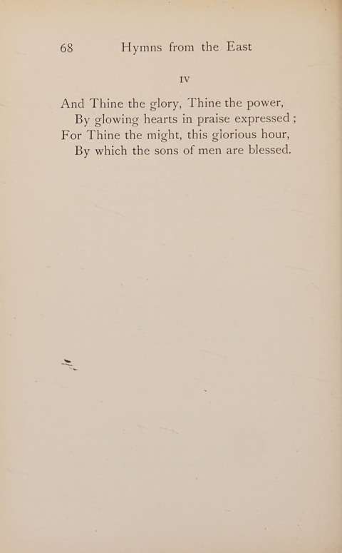 Hymns from the East page 68