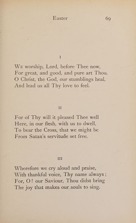 Hymns from the East page 69