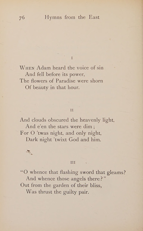 Hymns from the East page 76