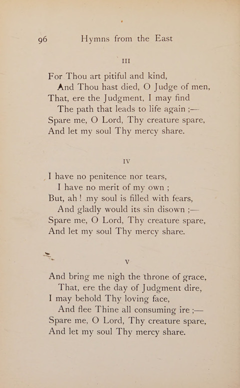 Hymns from the East page 96