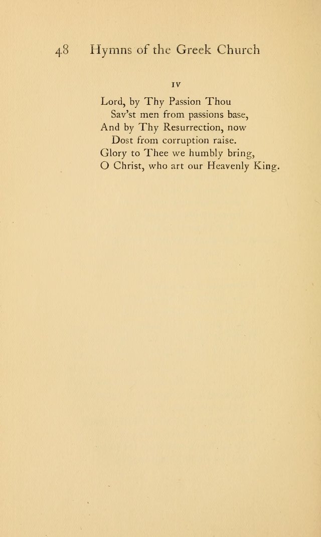 Hymns of the Greek Church page 48