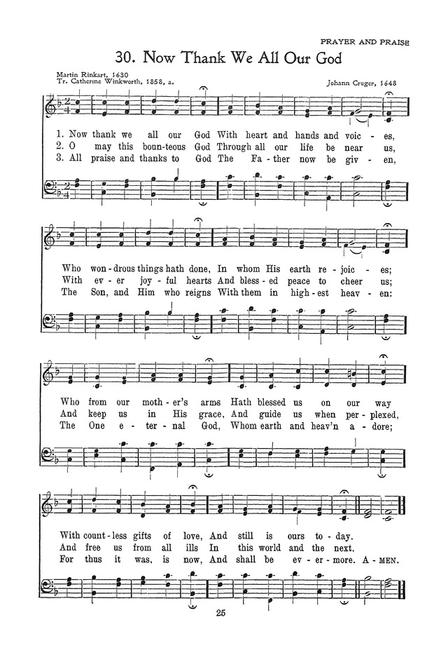 The Junior Hymnal, Containing Sunday School and Luther League Liturgy and Hymns for the Sunday School page 25