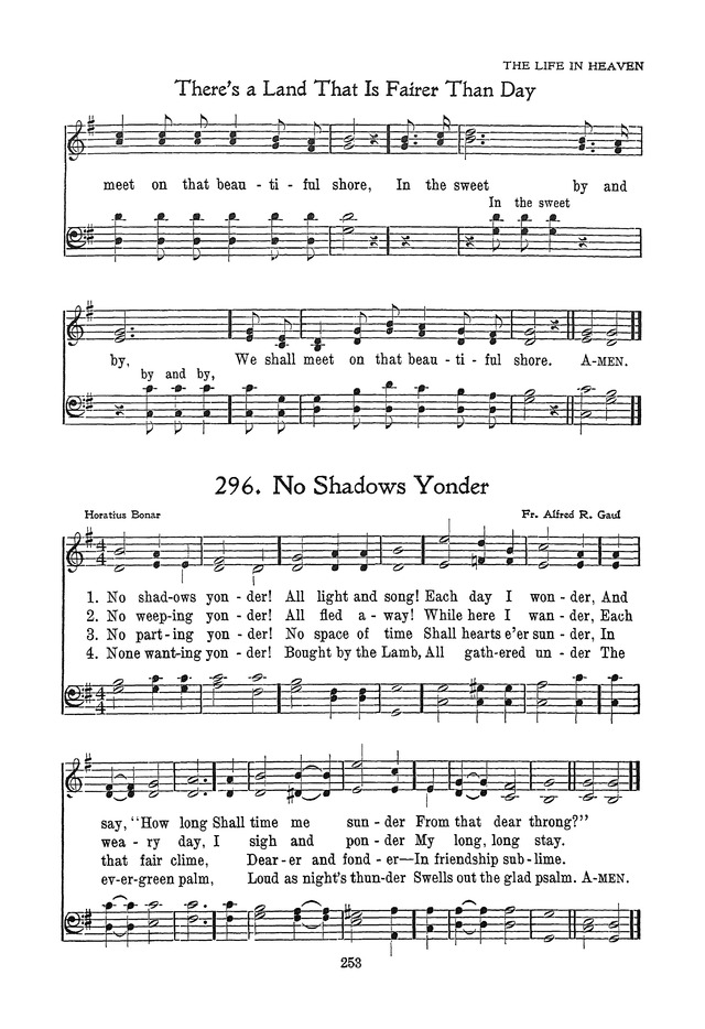 The Junior Hymnal, Containing Sunday School and Luther League Liturgy and Hymns for the Sunday School page 253