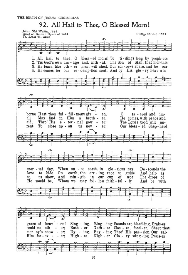 The Junior Hymnal, Containing Sunday School and Luther League Liturgy and Hymns for the Sunday School page 76