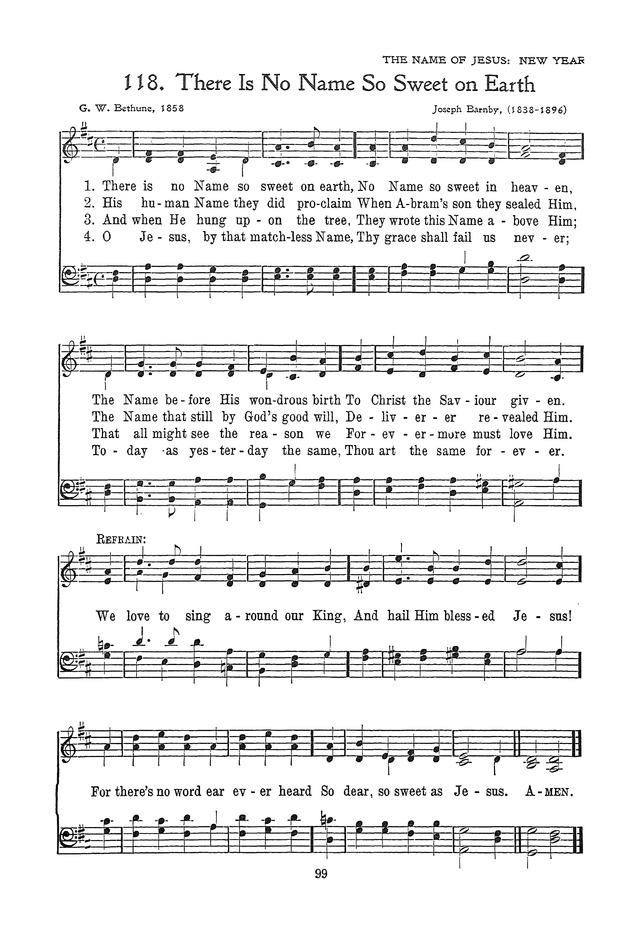 The Junior Hymnal, Containing Sunday School and Luther League Liturgy and Hymns for the Sunday School page 99