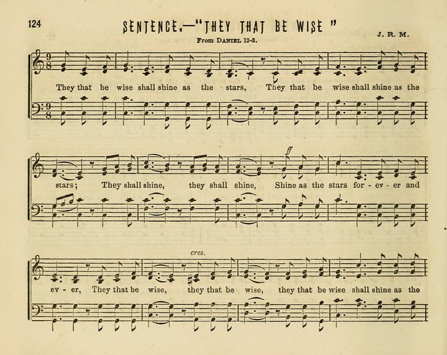 Joyful Songs: a choice collection of new Sunday School music page 124