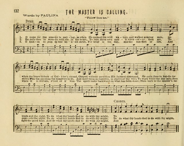 Joyful Songs: a choice collection of new Sunday School music page 132