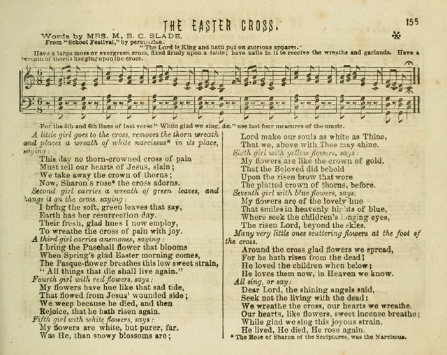 Joyful Songs: a choice collection of new Sunday School music page 155