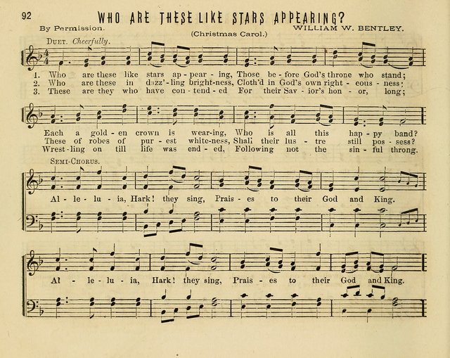 Joyful Songs: a choice collection of new Sunday School music page 92