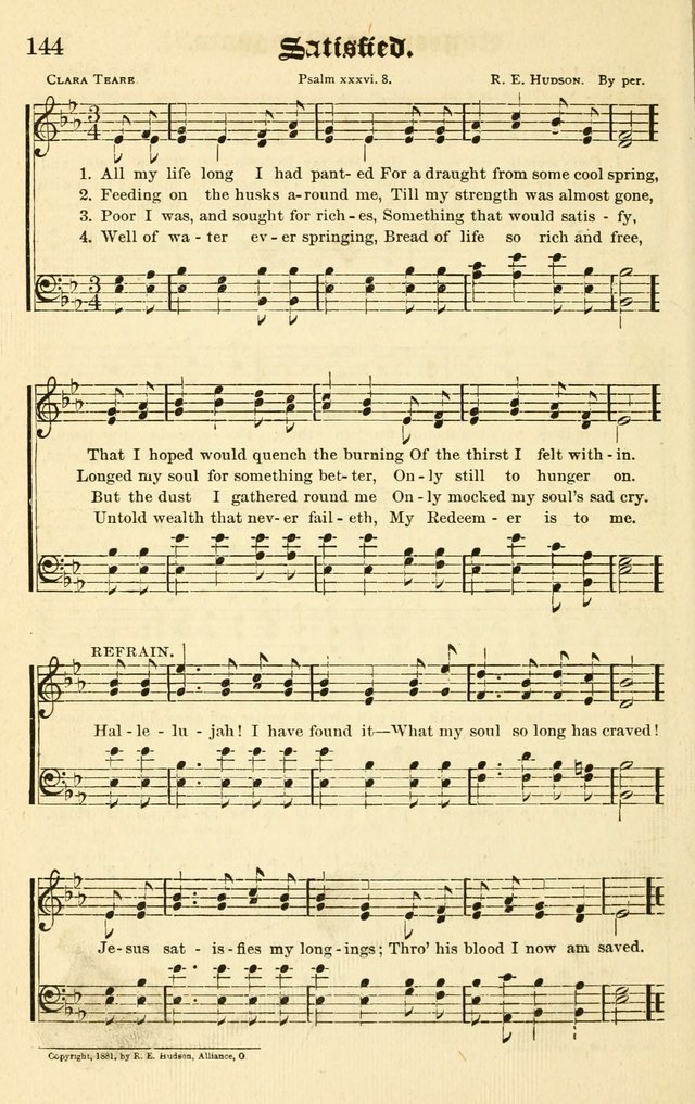 Joyful Sound: a collection of new hymns and music with familiar selections page 146