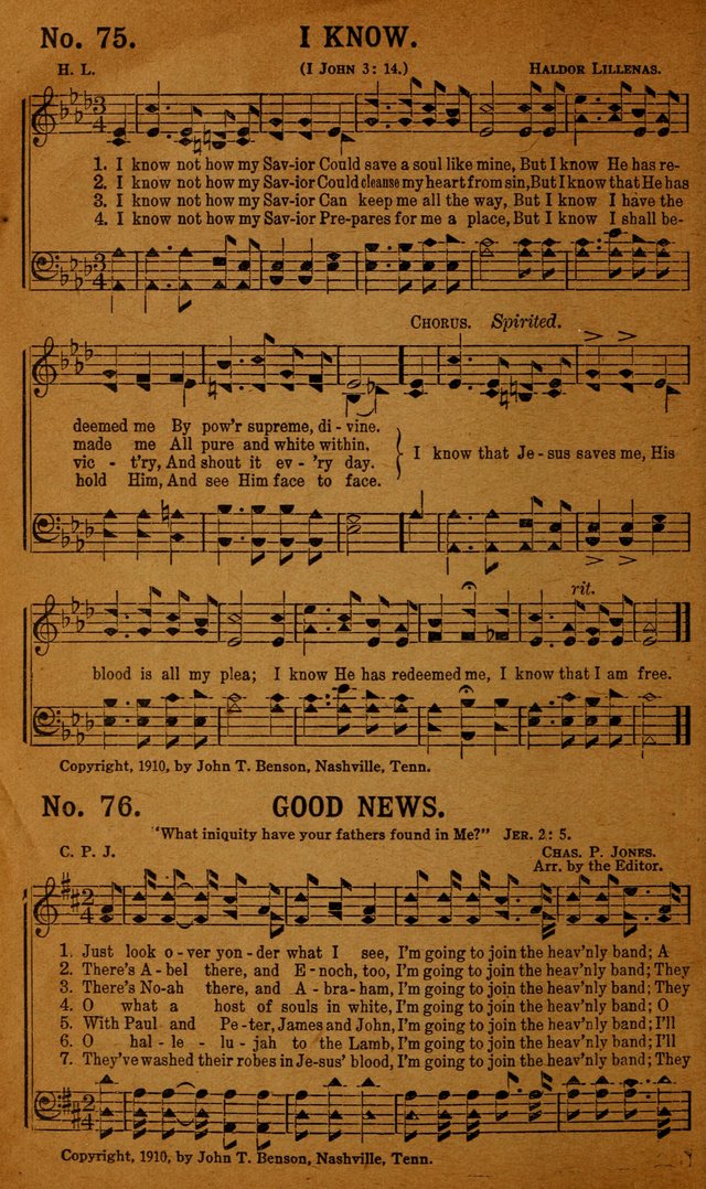 Jewel Songs: suitable for all kinds of religious services page 72