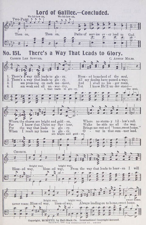 Jubilate Sunday School Hymnal page 151
