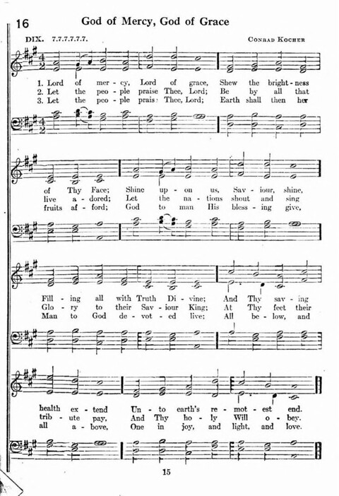 Kingdom Hymns with Music page 15