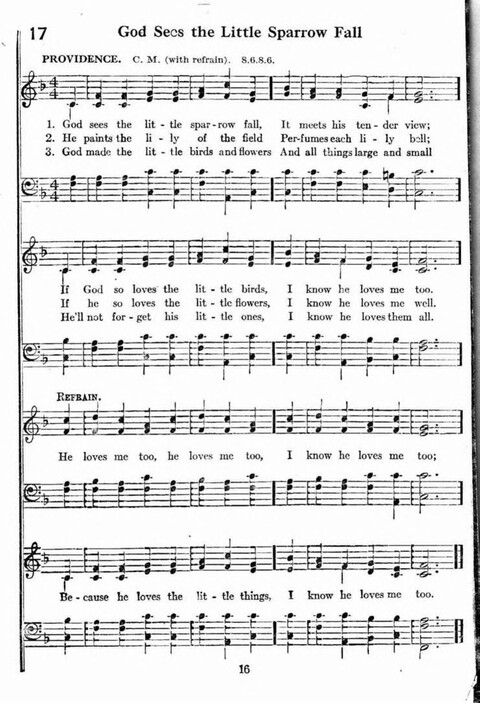 Kingdom Hymns with Music page 16