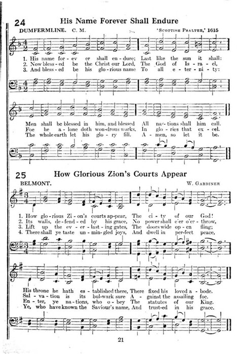 Kingdom Hymns with Music page 21