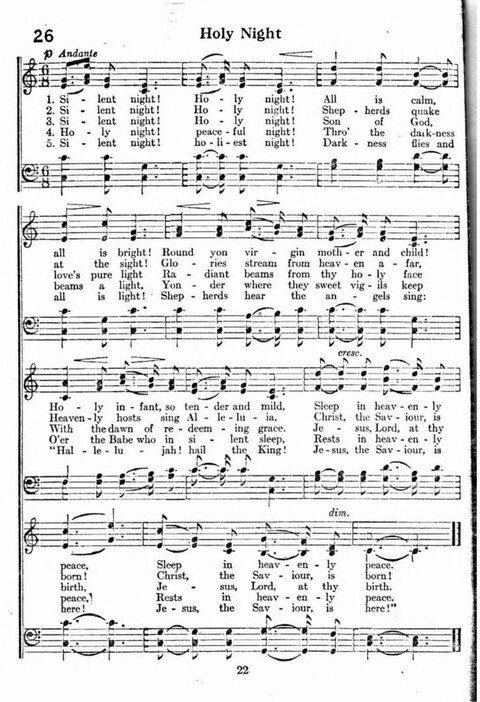 Kingdom Hymns with Music page 22
