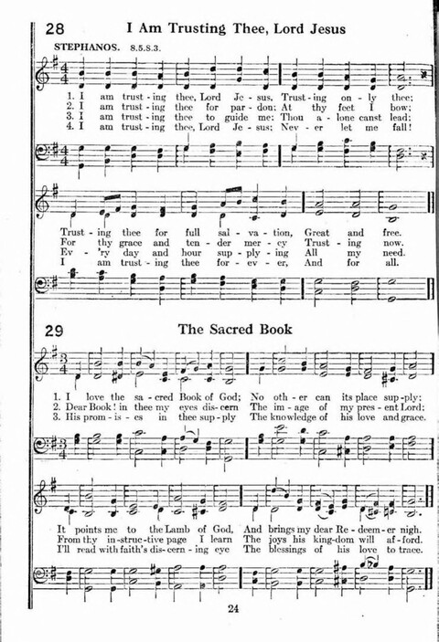 Kingdom Hymns with Music page 24