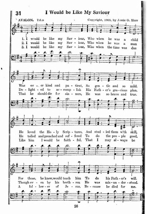 Kingdom Hymns with Music page 26