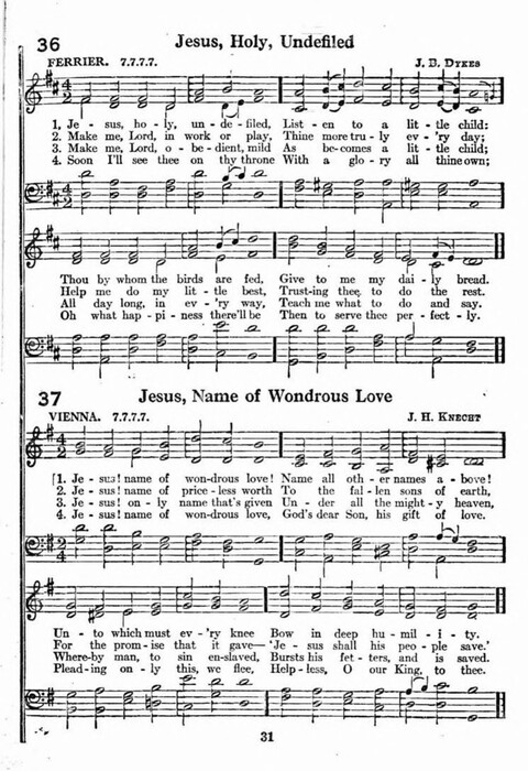 Kingdom Hymns with Music page 31