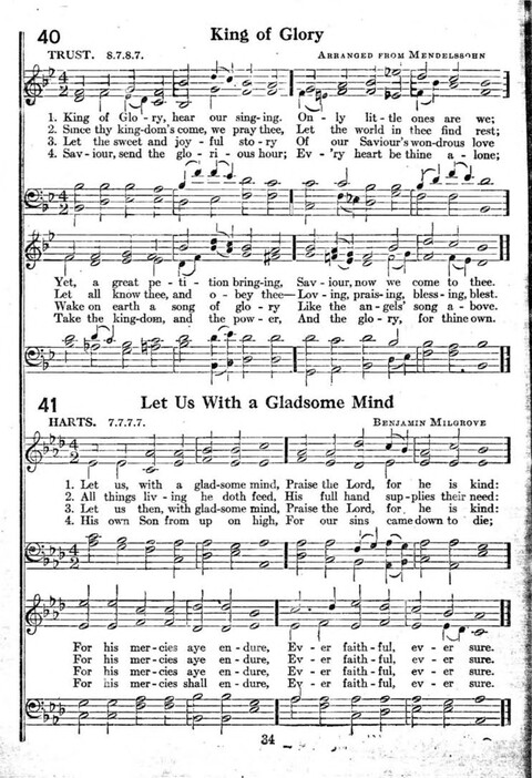 Kingdom Hymns with Music page 34