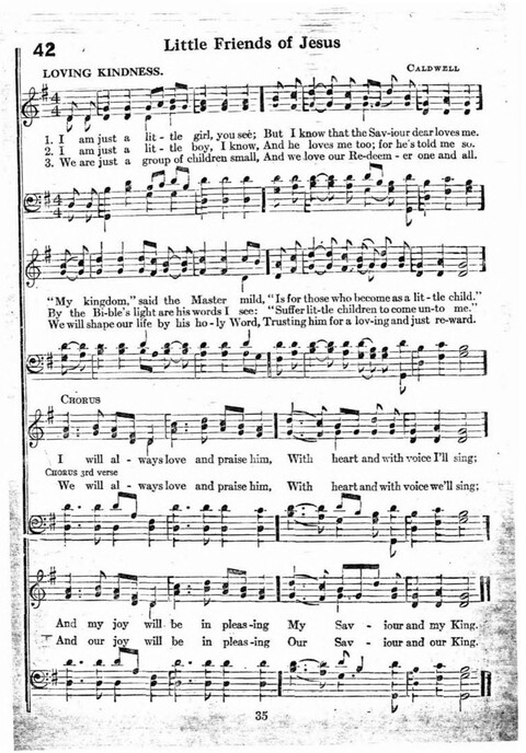 Kingdom Hymns with Music page 35