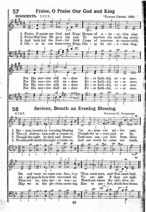 Kingdom Hymns with Music page 46