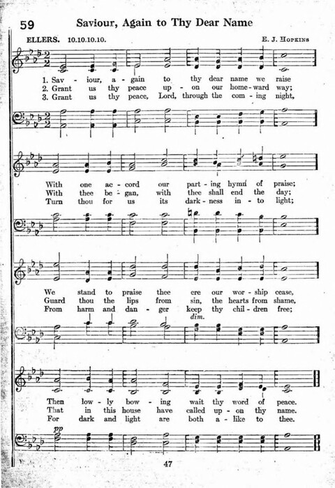 Kingdom Hymns with Music page 47