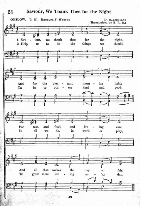 Kingdom Hymns with Music page 49