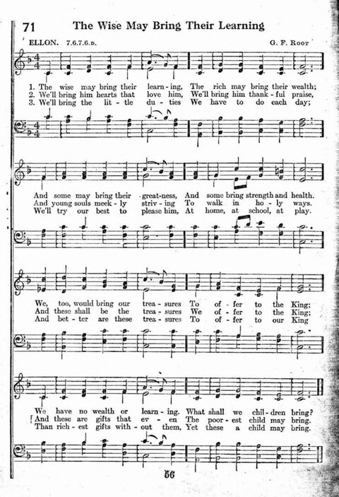 Kingdom Hymns with Music page 56
