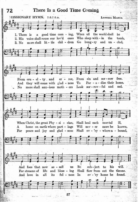 Kingdom Hymns with Music page 57