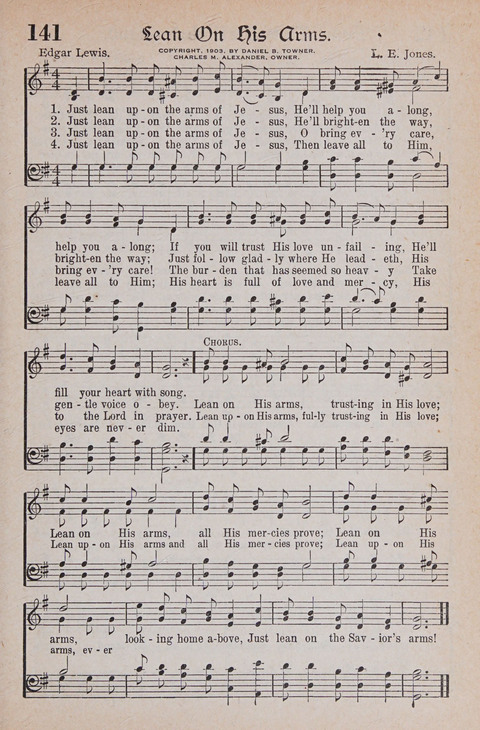 Kingdom Songs: the choicest hymns and gospel songs for all the earth, for general us in church services, Sunday schools, and young people meetings page 146