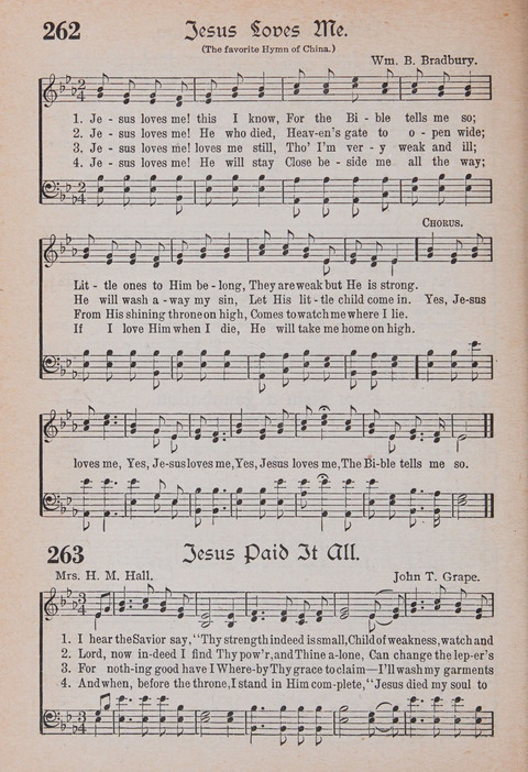 Kingdom Songs: the choicest hymns and gospel songs for all the earth, for general us in church services, Sunday schools, and young people meetings page 243