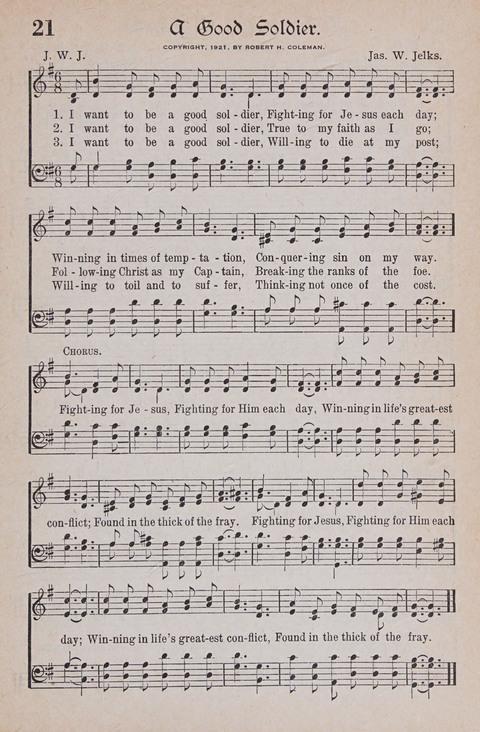 Kingdom Songs: the choicest hymns and gospel songs for all the earth, for general us in church services, Sunday schools, and young people meetings page 26