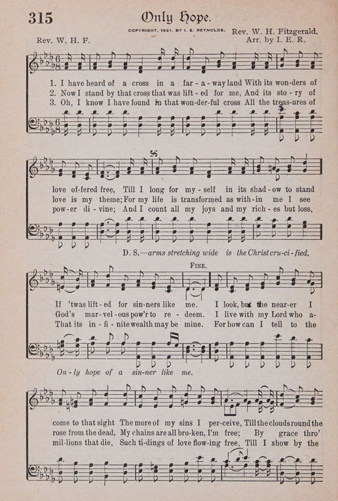 Kingdom Songs: the choicest hymns and gospel songs for all the earth, for general us in church services, Sunday schools, and young people meetings page 295