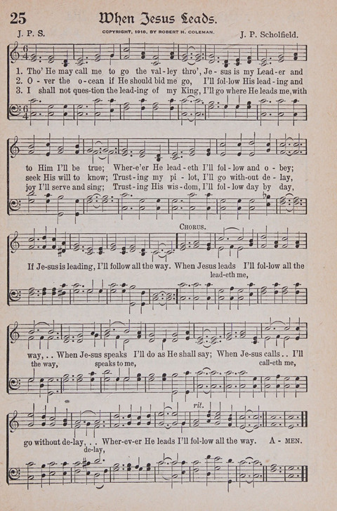 Kingdom Songs: the choicest hymns and gospel songs for all the earth, for general us in church services, Sunday schools, and young people meetings page 30