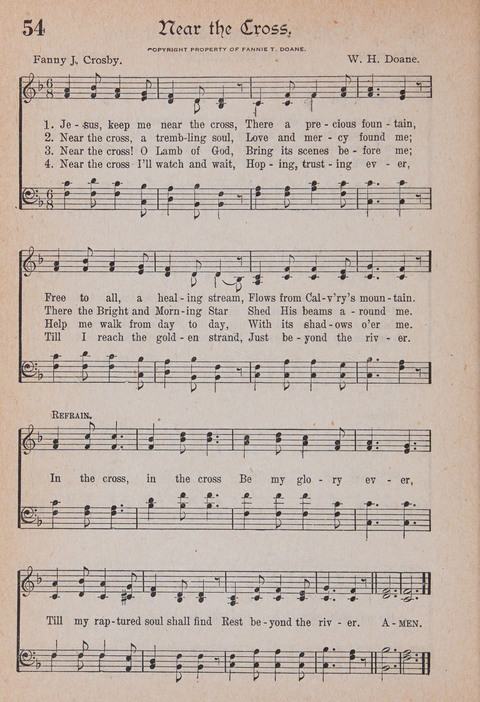 Kingdom Songs: the choicest hymns and gospel songs for all the earth, for general us in church services, Sunday schools, and young people meetings page 59
