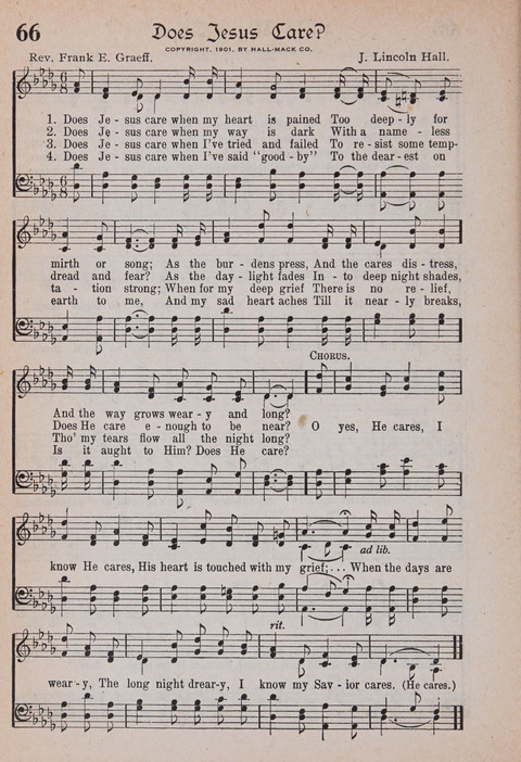 Kingdom Songs: the choicest hymns and gospel songs for all the earth, for general us in church services, Sunday schools, and young people meetings page 71