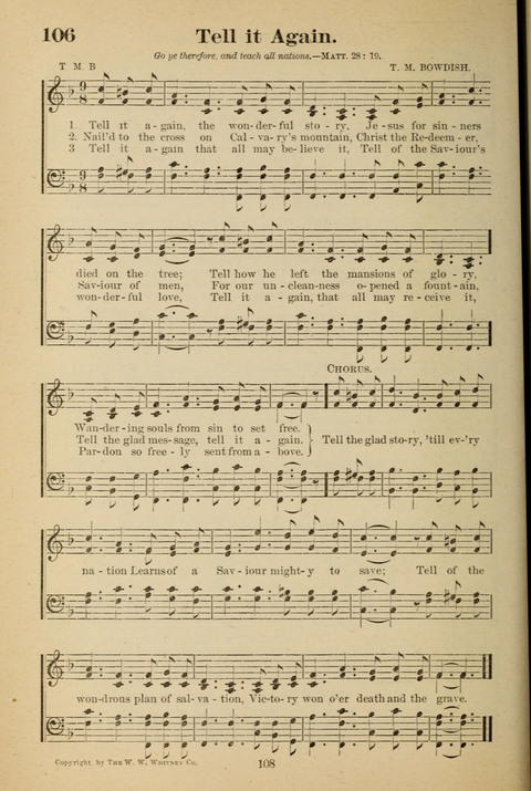 Kingdom of Song for the Sunday School page 106