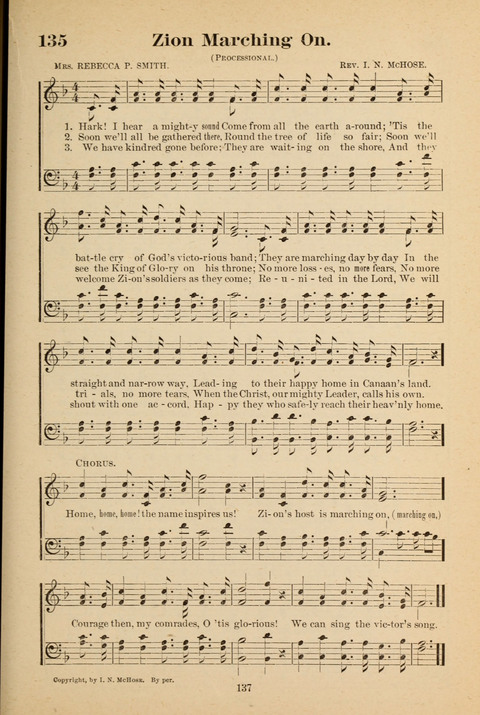 Kingdom of Song for the Sunday School page 135