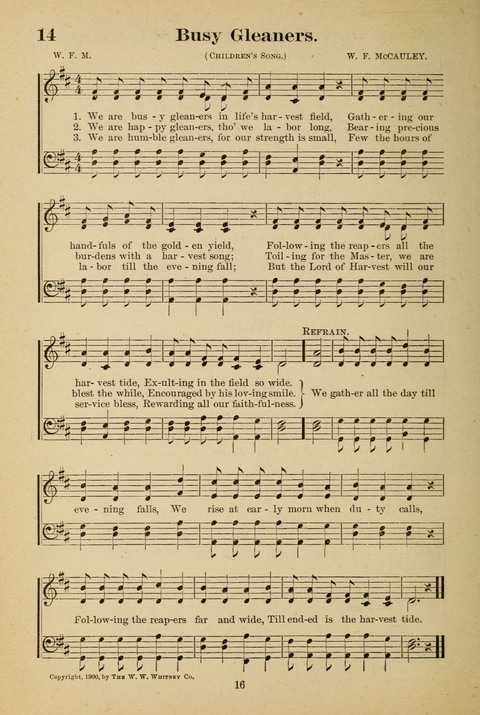 Kingdom of Song for the Sunday School page 14