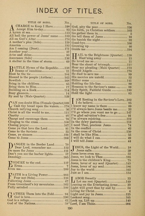 Kingdom of Song for the Sunday School page 188