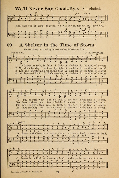 Kingdom of Song for the Sunday School page 69