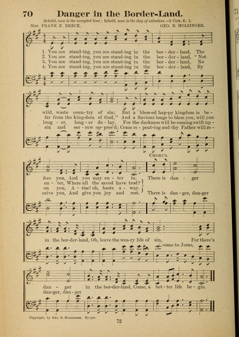 Kingdom of Song for the Sunday School page 70