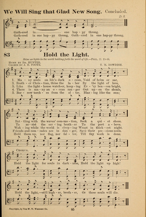 Kingdom of Song for the Sunday School page 83
