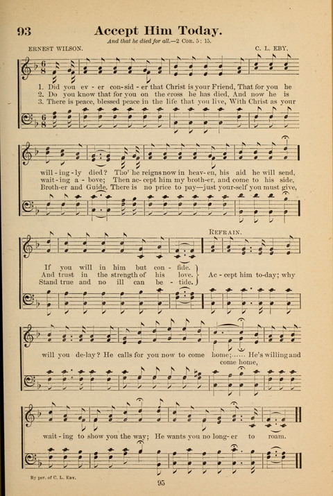 Kingdom of Song for the Sunday School page 93