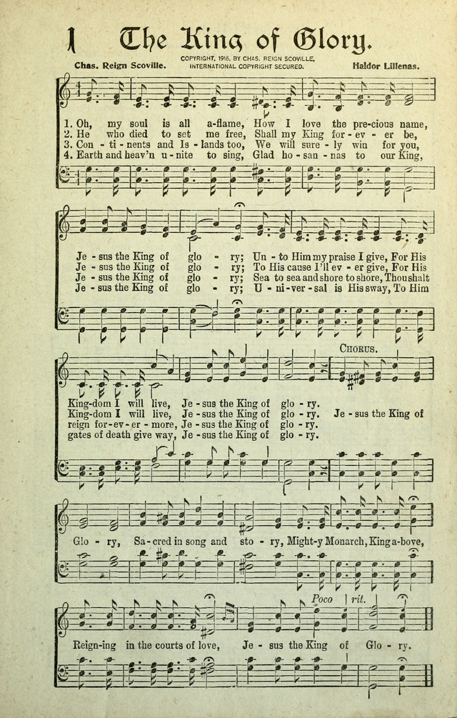 The King of Glory page 1
